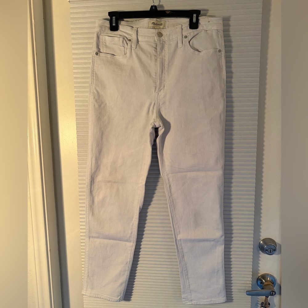 Madewell stovepipe jeans 31